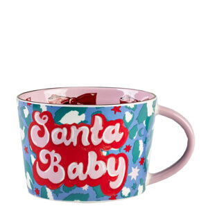 Eleanor Bowmer Festive Santa Baby Mug